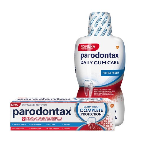 Parodontax Complete Protection Extra Fresh sada pre ústnu hygienu