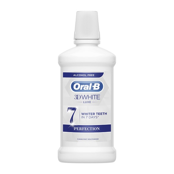 Oral-B 3D White Luxe Perfection ústna voda 500 ml