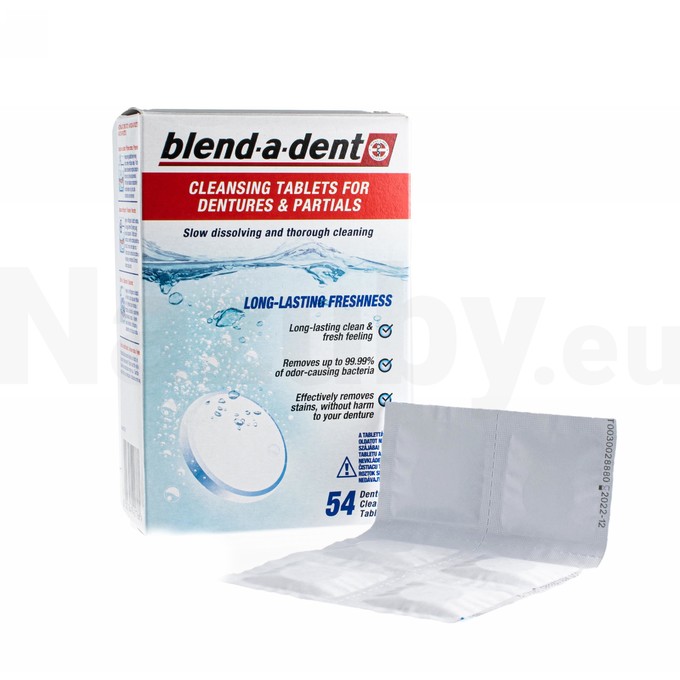 Blend-a-dent Tabs čistiace tablety 54 ks
