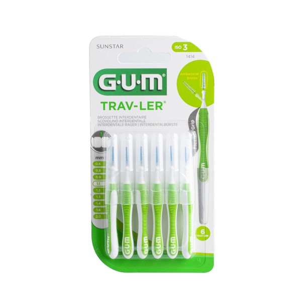 GUM Trav-Ler medzizubné kefky 1,1 mm 6 ks