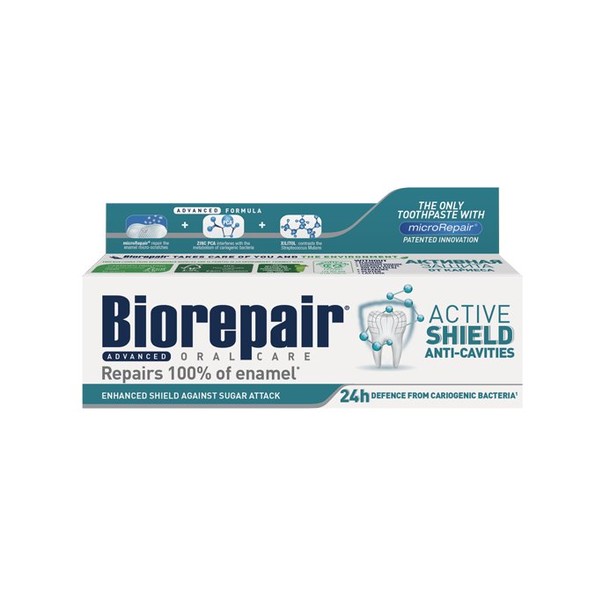 BioRepair Advanced Active Shield zubná pasta 75 ml