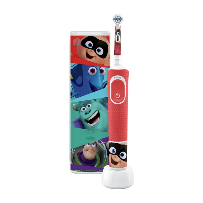Oral-B Vitality Kids Pixar detská zubná kefka + cestovné puzdro