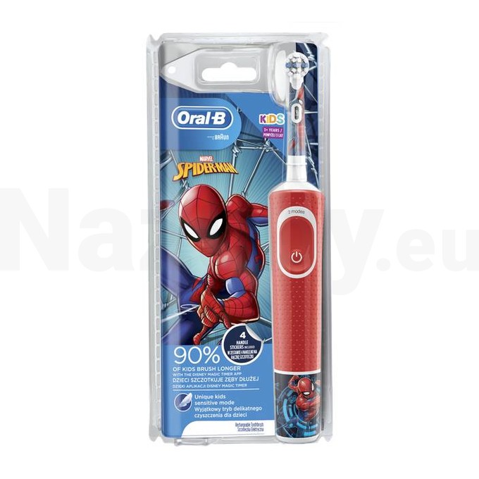 Oral-B Vitality Kids Spiderman detská zubná kefka
