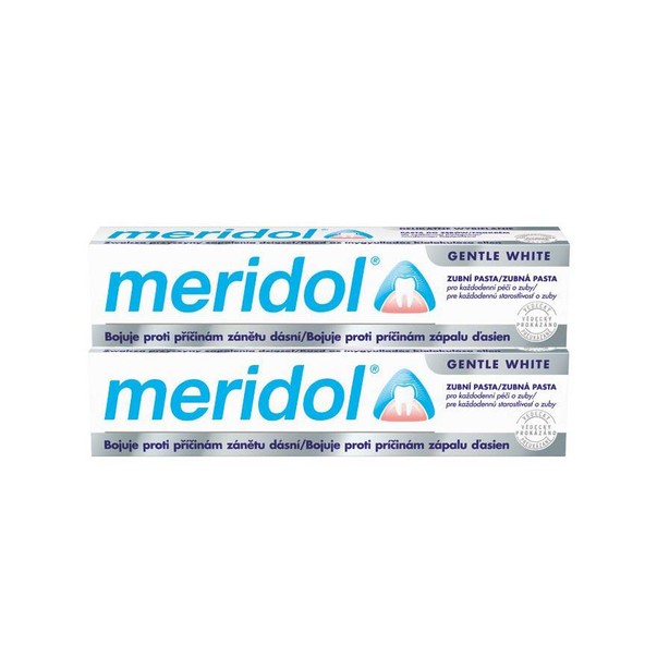 Meridol Gentle White zubná pasta 2×75 ml
