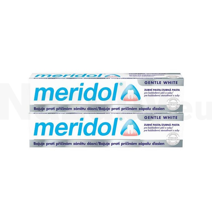 Meridol Gentle White zubná pasta 2×75 ml