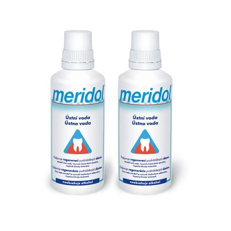 Meridol ústna voda na ochranu ďasien 2x400 ml