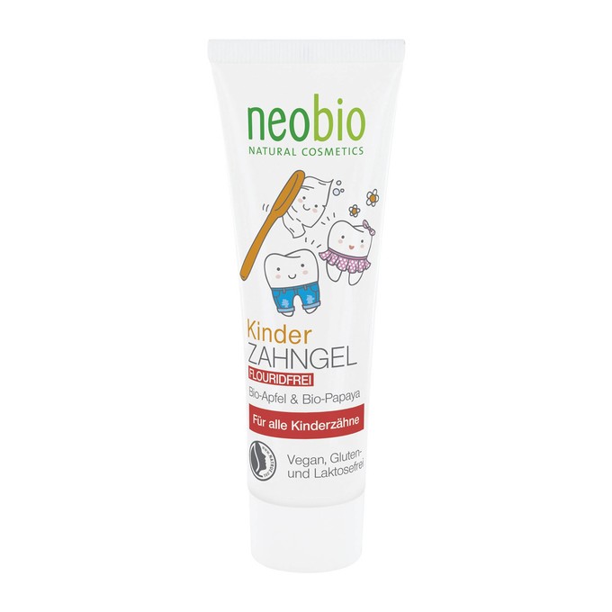 Neobio Apfel & Papaya detská zubná pasta 50 ml