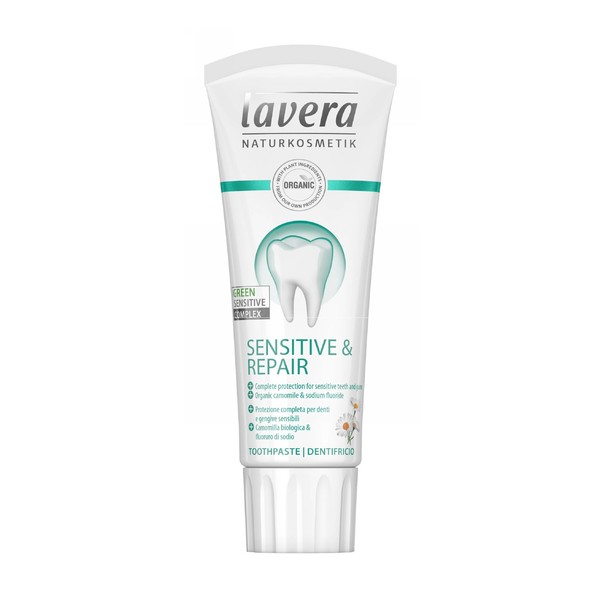 Lavera Sensitive & Repair zubná pasta 75 ml