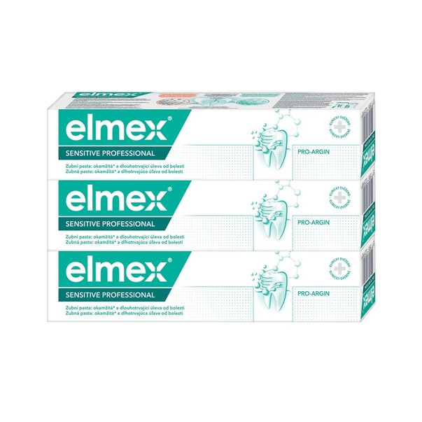 Elmex Sensitive Professional zubná pasta 3x75 ml