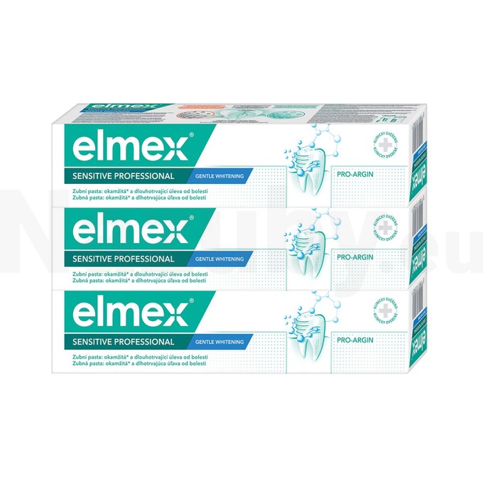 Elmex Sensitive Professional Gentle Whitening zubná pasta 3x75 ml