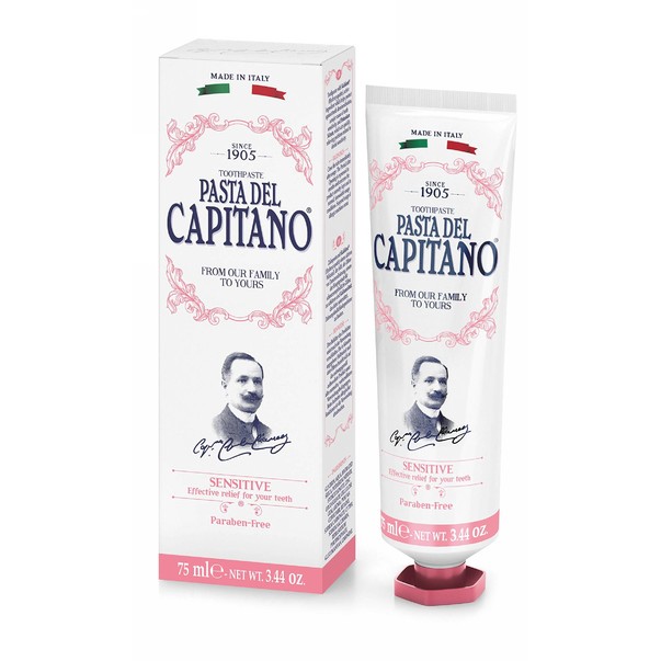 Pasta del Capitano Sensitive zubná pasta 75 ml
