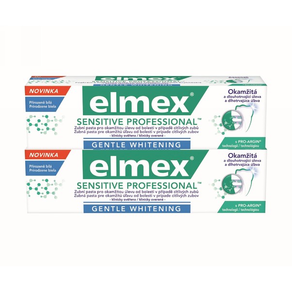 Elmex Sensitive Professional Whitening 2x 75 ml + Elmex 400 ml