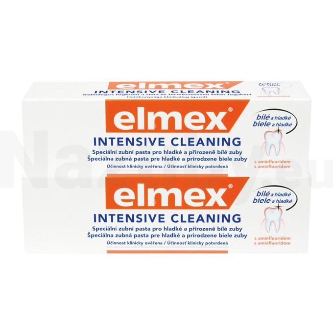 Elmex Intensive Cleaning zubná pasta 2x50 ml
