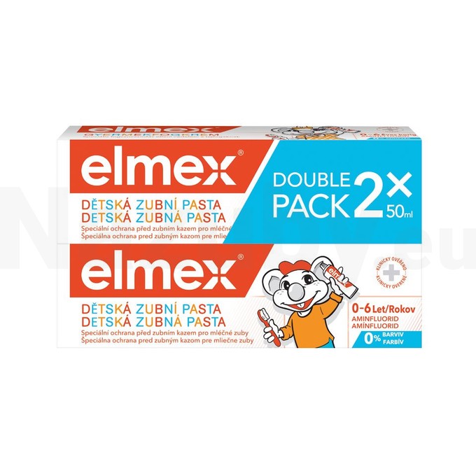 Elmex Kids detská zubná pasta 2x50 ml