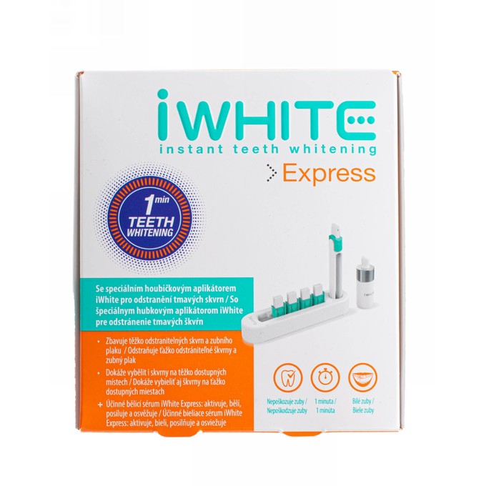 iWhite Express sada na bielenie zubov 10 ks