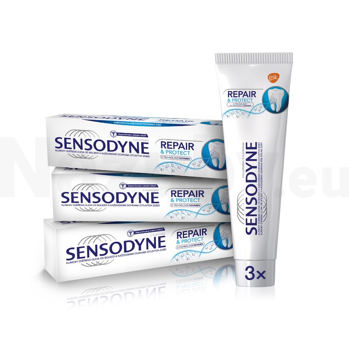 Sensodyne Repair & Protect zubná pasta 3x75ml