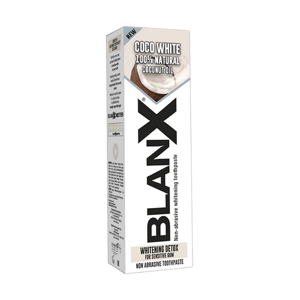 BlanX White Detox Coconut zubná pasta 75 ml