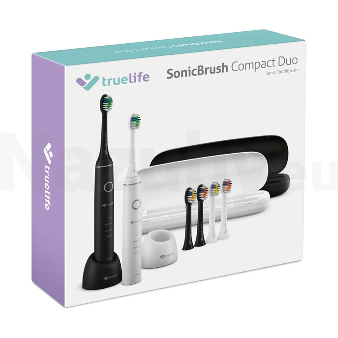 TrueLife SonicBrush Compact Duo sonická kefka 2 ks