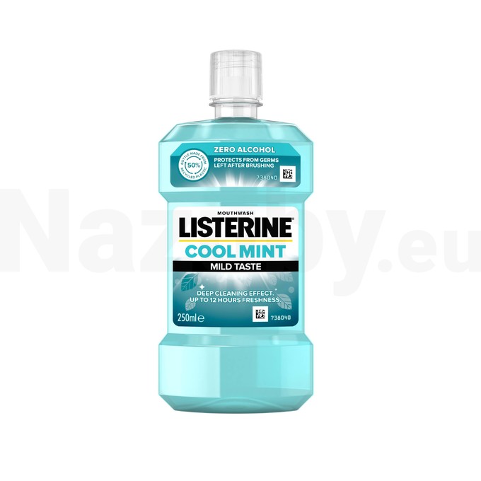 Listerine Cool Mint Mild Taste ústna voda 250 ml