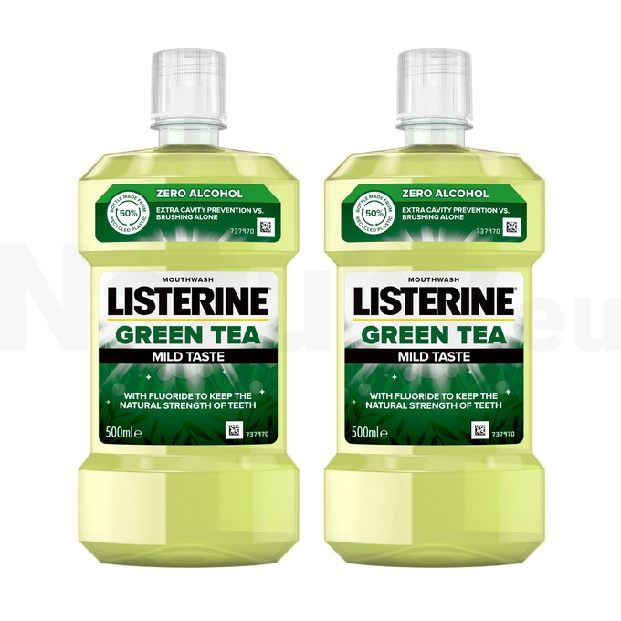 Listerine Green Tea ústna voda 2x500 ml