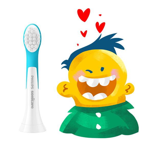 deti a hlavice kefiek Philips Sonicare