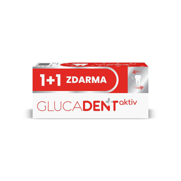 Glucadent Aktiv zubná pasta 2x95 g
