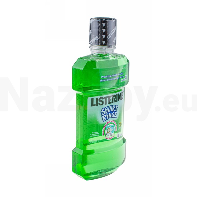 Listerine Smart Rinse Mint ústna voda pre deti 500 ml