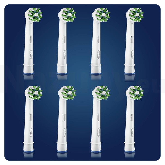 Oral-B CrossAction White CleanMaximiser náhradné hlavice 8 ks