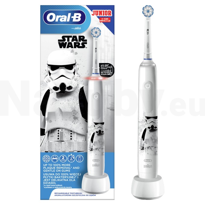 Oral-B Junior Star Wars 6+ oscilačná kefka