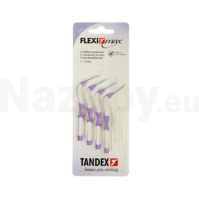 Tandex Flexi Max 1,4 Lilac medzizubná kefka 4 ks