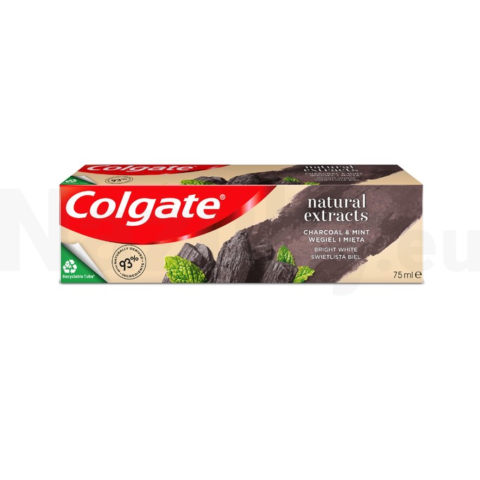 Colgate Natural Extracts Charcoal&Mint zubná pasta 75 ml
