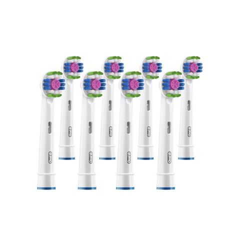 Oral-B 3D White CleanMaximiser náhradné hlavice 4 + 4 ks