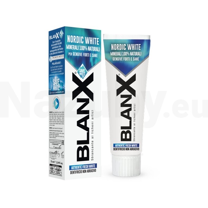 BlanX Nordic White zubná pasta 75 ml