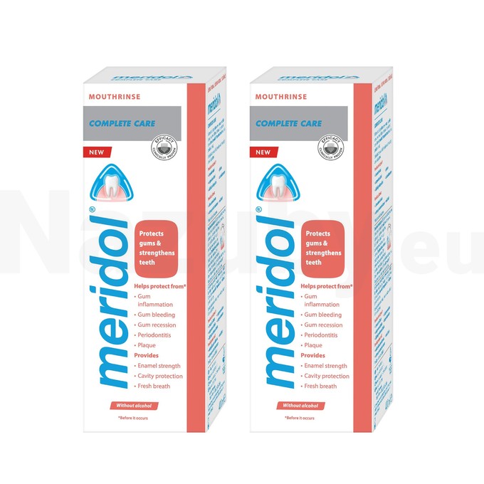 Meridol Complete Care ústna voda 2x 400 ml