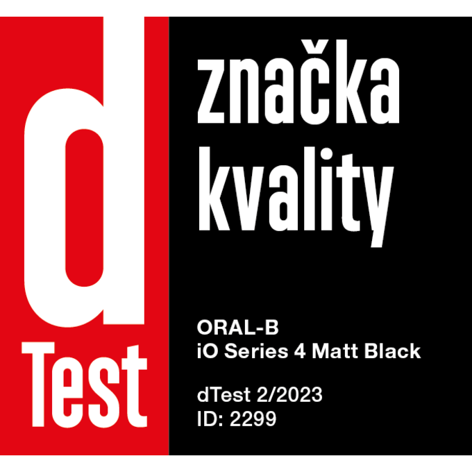 Oral-B iO Series 4 Duo Black+White magnetická kefka 2 ks