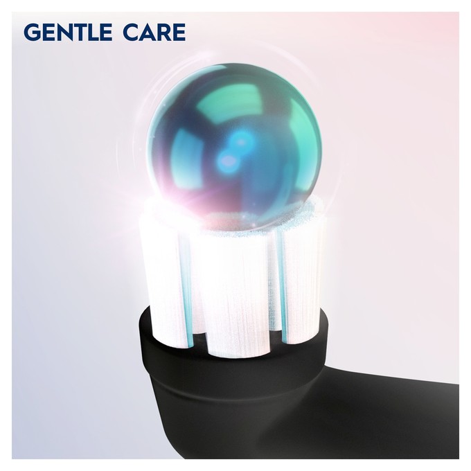 Oral-B iO Gentle Care Black náhradné hlavice 4 ks