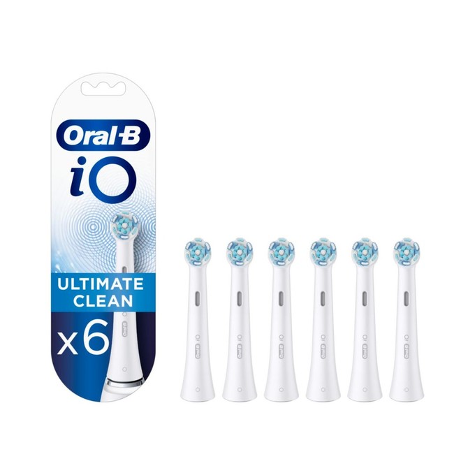 Oral-B iO Ultimate Clean White náhradné hlavice 6 ks