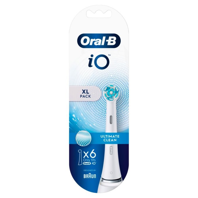 Oral-B iO Ultimate Clean White náhradné hlavice 6 ks