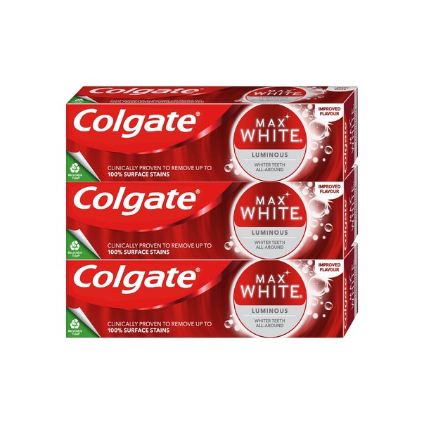 Colgate Max White One Luminous zubná pasta 3x75ml