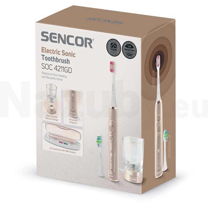 Sencor SOC 4211GD sonická kefka