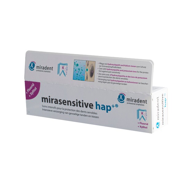 Miradent Mirasensitive hap+ zubná pasta 50 ml