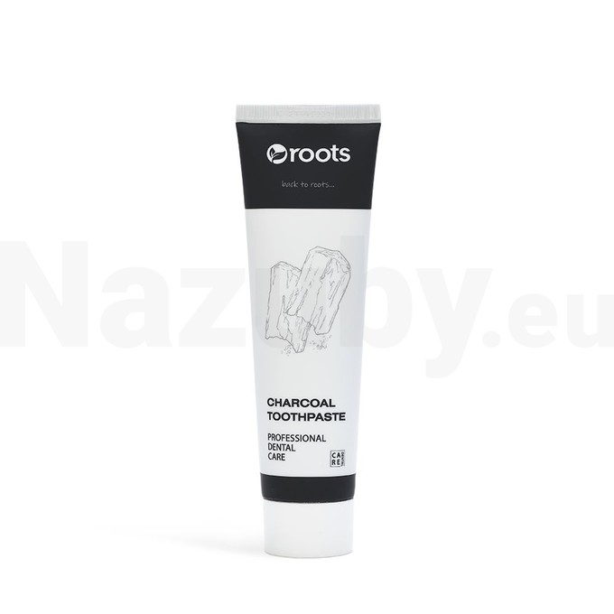 Roots Charcoal zubná pasta 100 ml