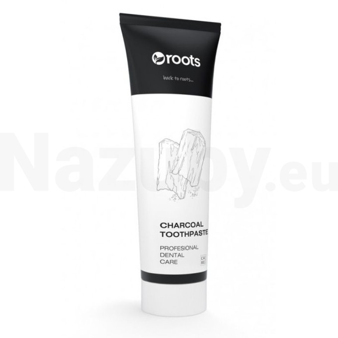 Roots Charcoal zubná pasta 100 ml