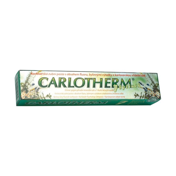 Carlotherm 7 byliniek zubná pasta 100 ml