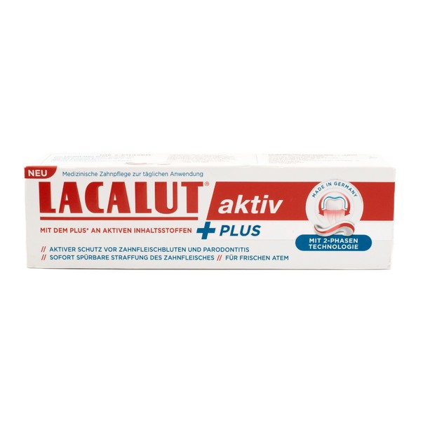 Lacalut Aktiv Plus zubná pasta 75 ml
