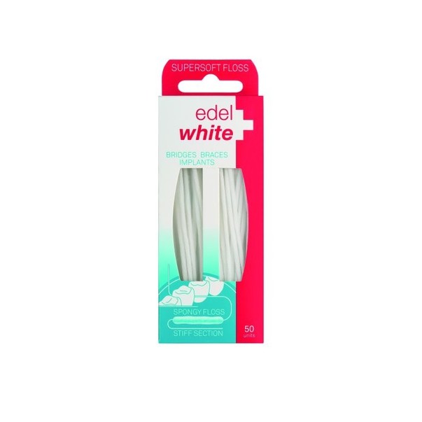 Edel+White Superfloss zubná niť 50x