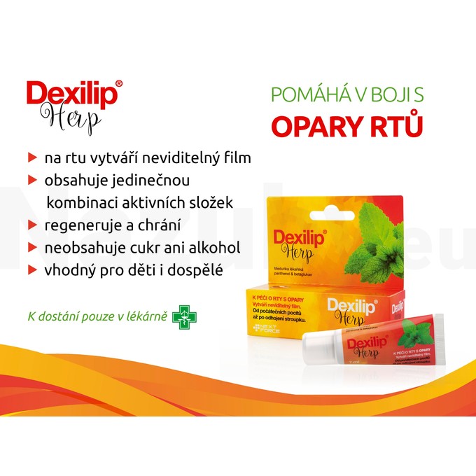 Dexilip Herp gél na opary 7 ml