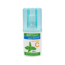 Softdent dezodorant + vitamín C ústny sprej 20 ml