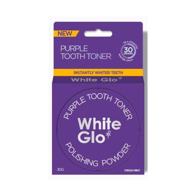 White Glo Purple bieliaci zubný púder 30 g
