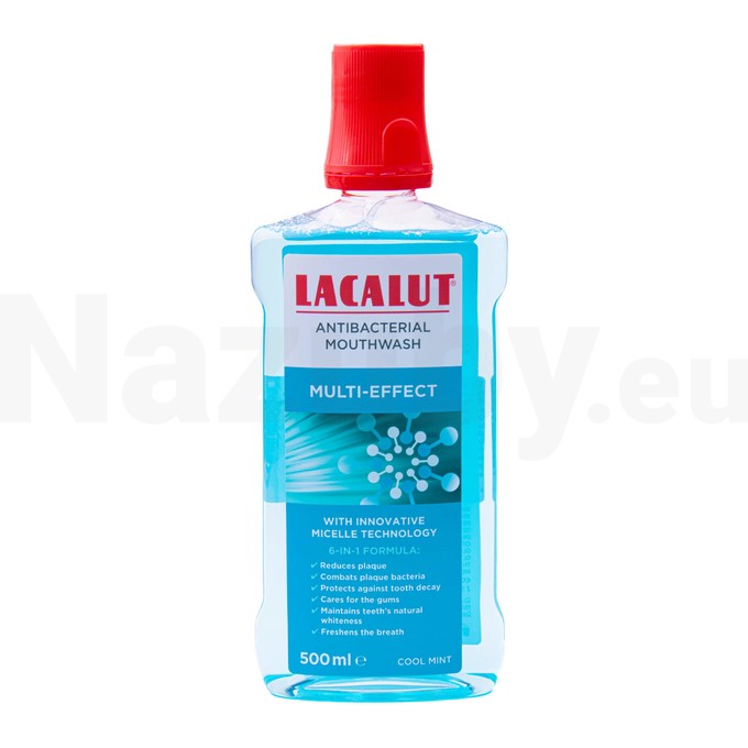 Lacalut Multi Effect micelárna ústna voda 500 ml